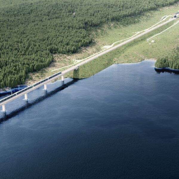 Tangevika. Omega Holtan skal bidra på byggingen av Norges lengste bro
